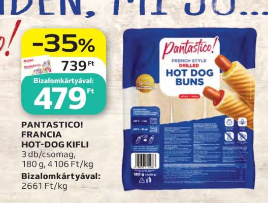 PANTASTICO! FRANCIA HOT DOG KIFLI