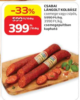 CSABAI Lángolt kolbász*