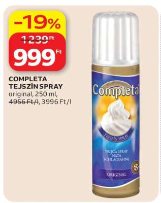 Completa Tejszín Spray