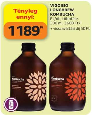 VIGO BIO LONGBREW KOMBUCHA