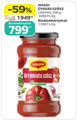 Maggi üveges szósz