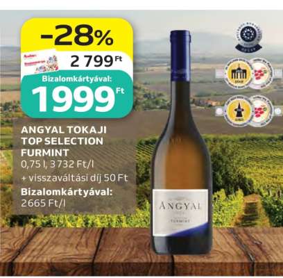 ANGYAL TOKAJI TOP SELECTION FURMINT