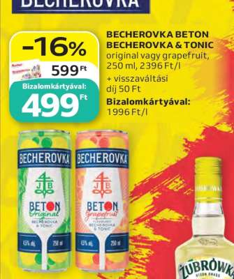 BECHEROVKA BETON BECHEROVKA & TONIC