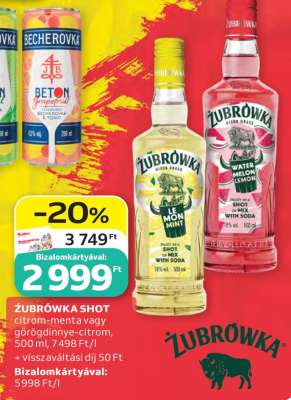 ŻUBRÓWKA SHOT