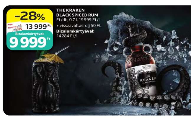 The Kraken Black Spiced Rum