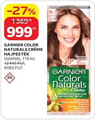 GARNIER COLOR NATURALS CRÈME HAJFESTÉK