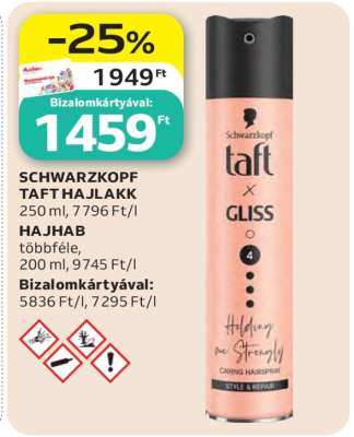 SCHWARZKOPF TAFT HAJLAKK