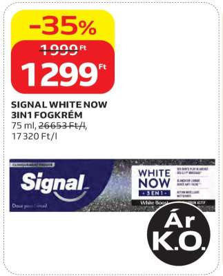 SIGNAL WHITE NOW 3IN1 FOGKRÉM
