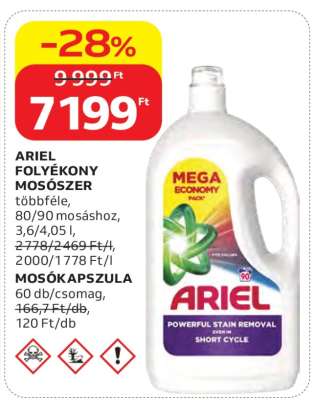 ARIEL Folyékony mosószer
