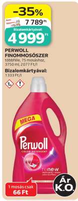 Perwoll finommosószer