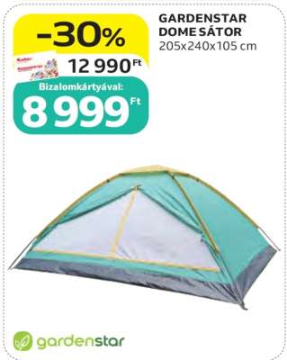 GARDENSTAR DOME SÁTOR