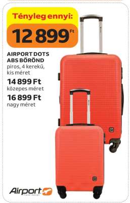 AIRPORT DOTS ABS BŐRÖND