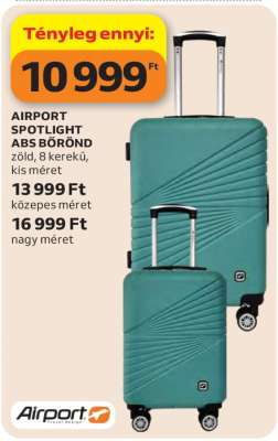 AIRPORT SPOTLIGHT ABS BŐRÖND