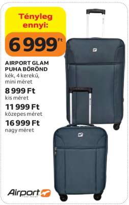AIRPORT GLAM PUHA BŐRÖND