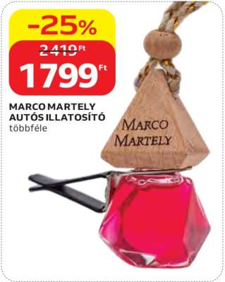 MARCO MARTELY AUTÓS ILLATOSÍTÓ