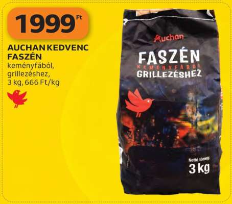 Auchan Kedvenc Faszén