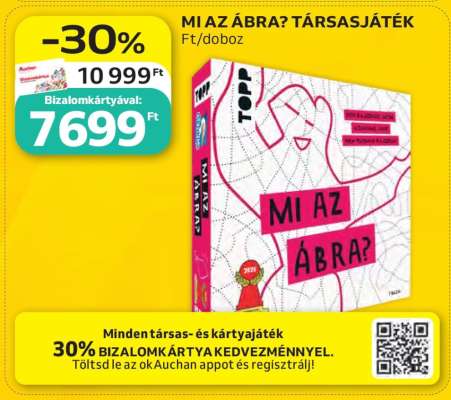 MI AZ ÁBRA? TÁRSASJÁTÉK