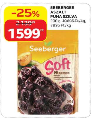 SEEBERGER ASZALT PUHA SZILVA