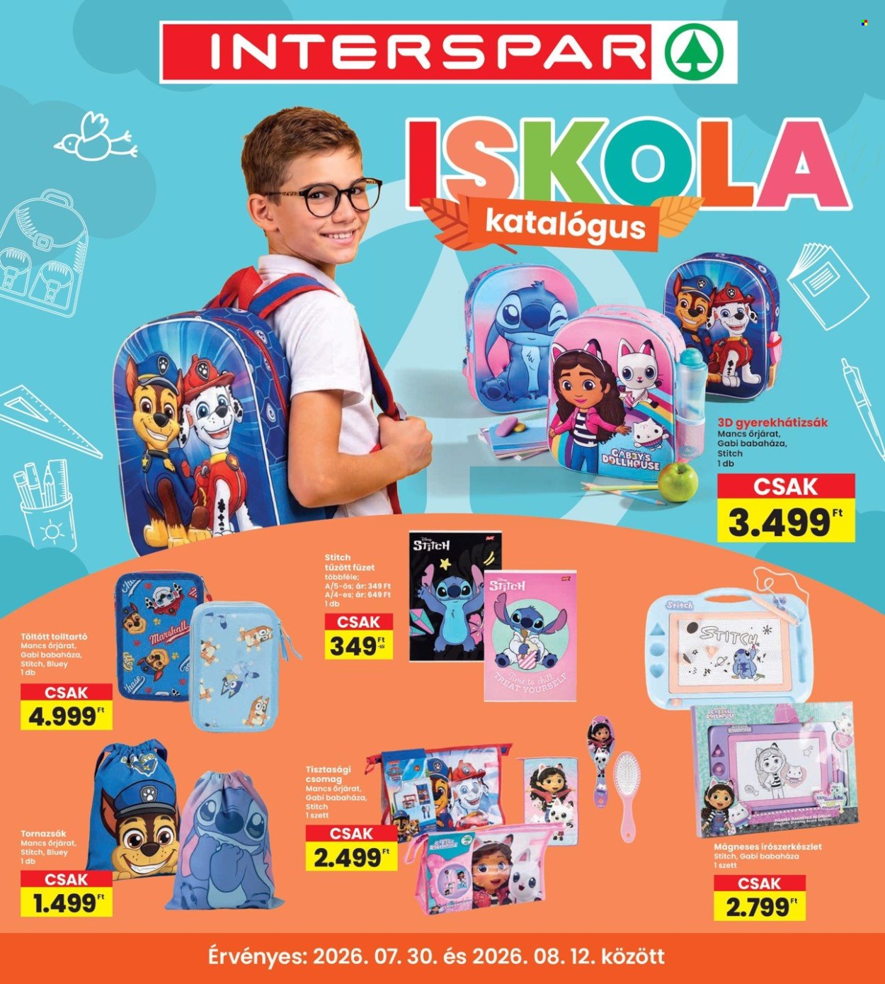 INTERSPAR akciós újságok - 2026.07.30 - 2026.08.12. Oldal 1