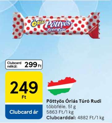Pöttyös Óriás Túró Rudi