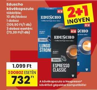 Eduscho kávékapszula