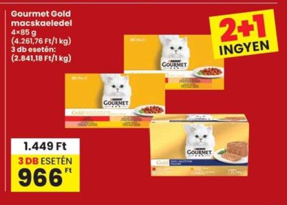 Gourmet Gold macskaeledel