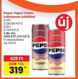 Pepsi, Pepsi Treats szénsavas üdítőital