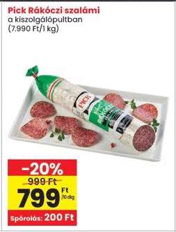 PICK Rákóczi szalámi
