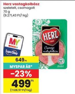 HERZ Vastagkolbász