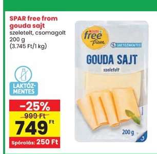 SPAR free from gouda sajt