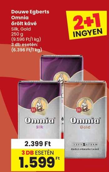 Douwe Egberts Omnia Őrölt Kávé