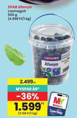 SPAR áfonya