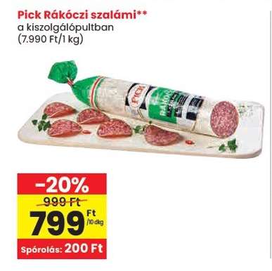 PICK Rákóczi szalámi