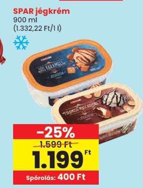 SPAR jégkrém