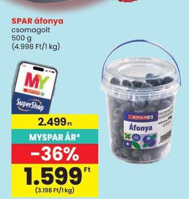 SPAR áfonya