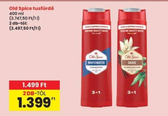 OLD SPICE Tusfürdő*