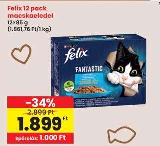 Felix 12 pack macskaeledel
