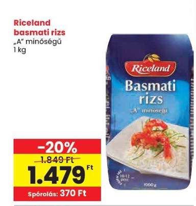 Riceland basmati rizs