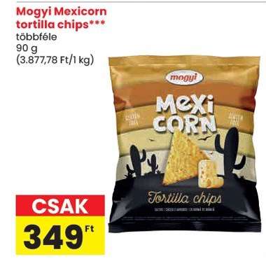 MOGYI Mexicorn tortilla chips*