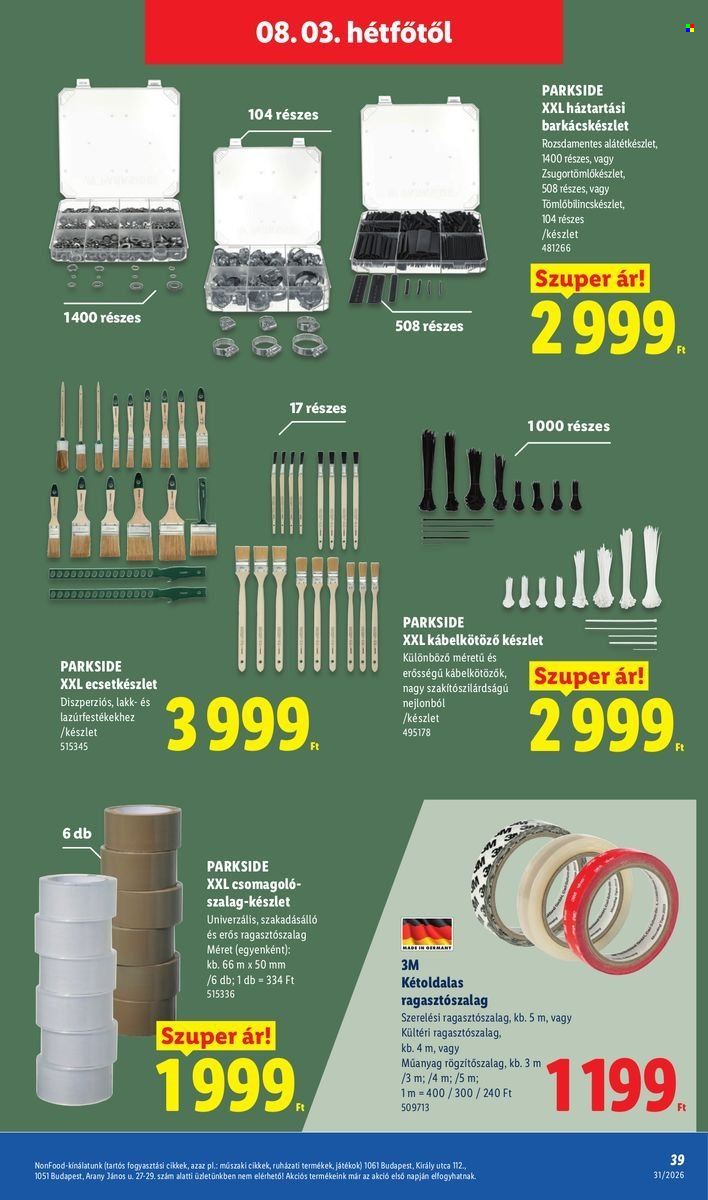 Lidl akciós újságok - 2026.07.30 - 2026.08.05. Oldal 39