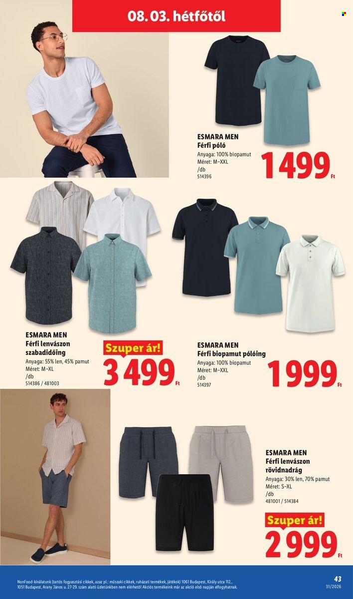 Lidl akciós újságok - 2026.07.30 - 2026.08.05. Oldal 43