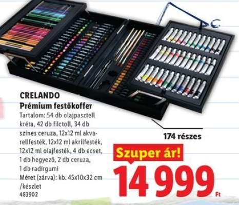 crelando Prémium festőkoffer