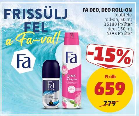FA Deo, Deo Roll-On