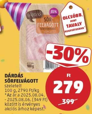 DÁRDÁS SÖRFELVÁGOTT