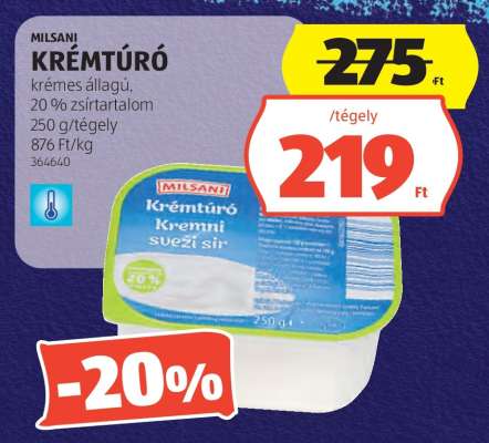 MILSANI KRÉMTÚRÓ