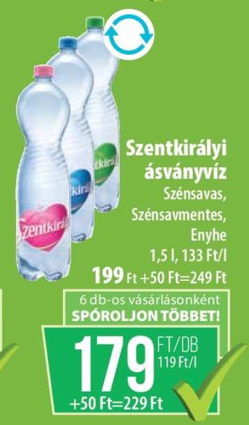 SZENTKIRÁLYI Ásványvíz