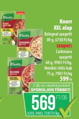 KNORR XXL ALAP