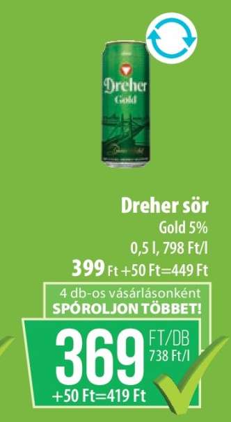 Dreher sör