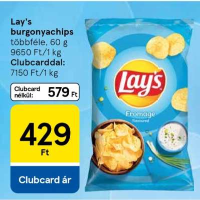 Lay's burgonyachips