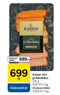 KAISER MIX GRILLKOLBÁSZ